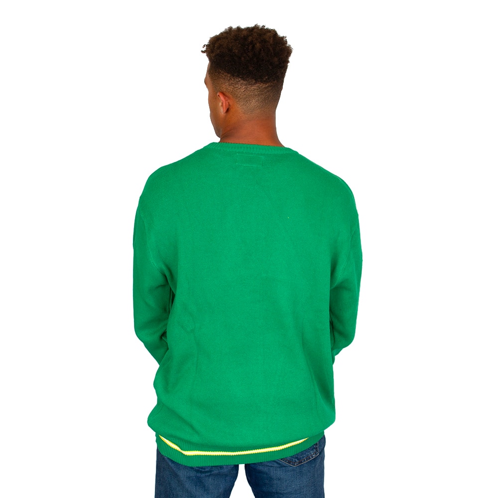 1876, Green, Pullover, Cotton Blend, Men, Unisex, U-Scape, Renew, Vintage, 9.0 ounce, Stripe, Sweater, 941644